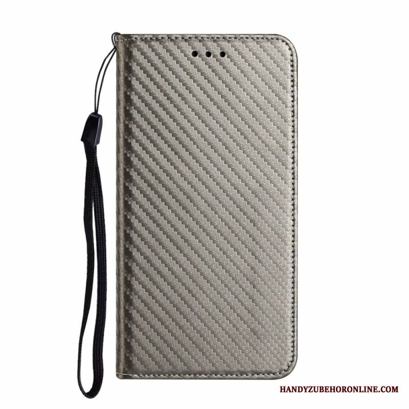 Nahkakotelo Xiaomi 15t Hiilikuitu