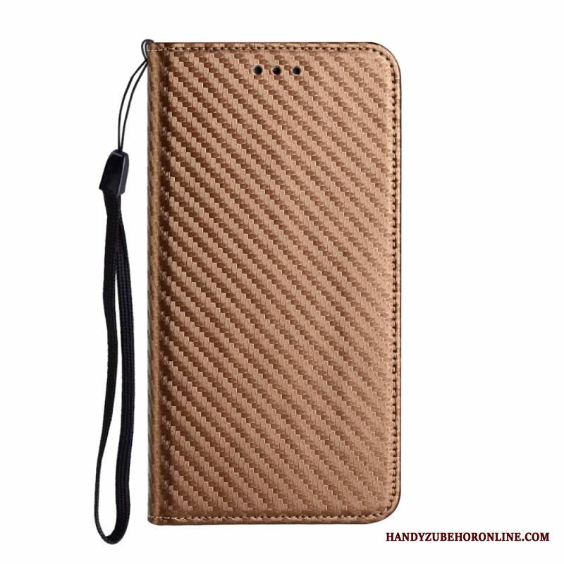 Nahkakotelo Xiaomi 15t Hiilikuitu