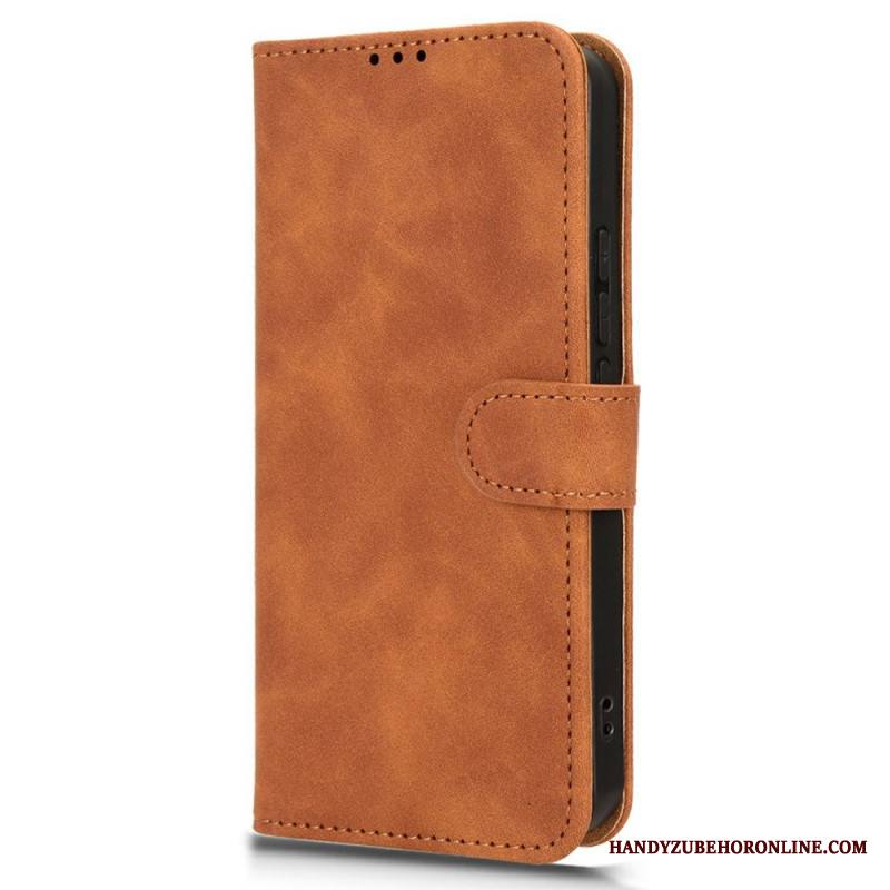 Nahkakotelo Xiaomi 15t Pro Mokkanahkakuvioinen