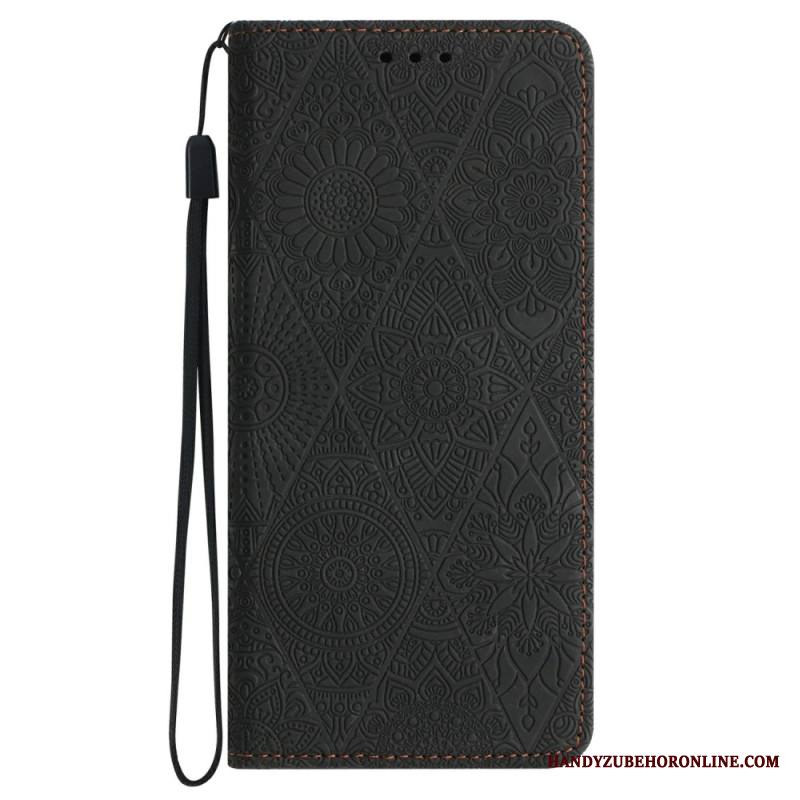 Nahkakotelo Xiaomi 15t Pro Tilkkutyö