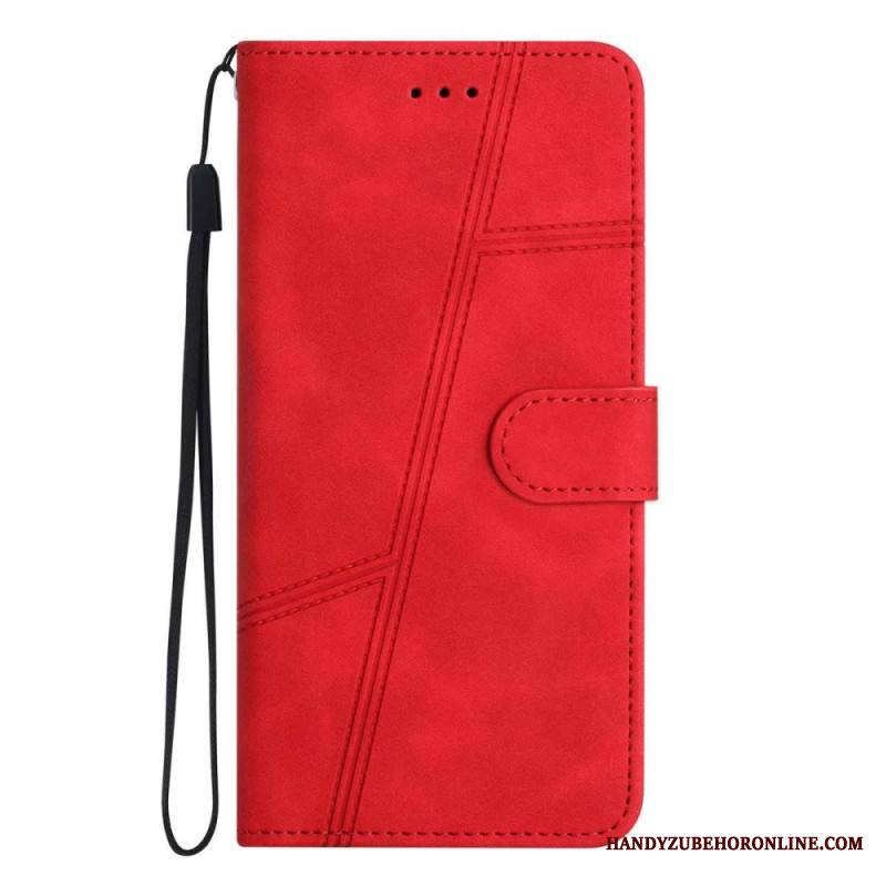 Nahkakotelo Xiaomi 15t Viivat Ja Raidat