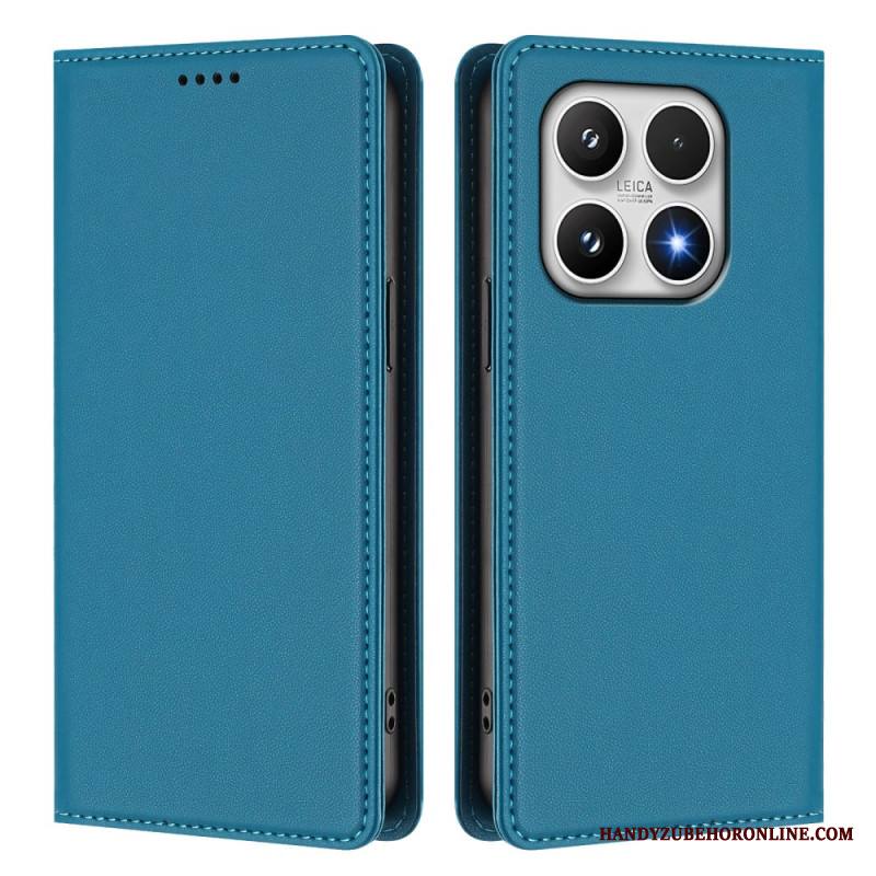 Nahkakotelo Xiaomi 17 Magneettinen Suljin Ja Rfid-suojaus