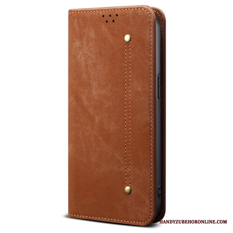 Nahkakotelo Xiaomi 17 Pro Farkkutyylinen