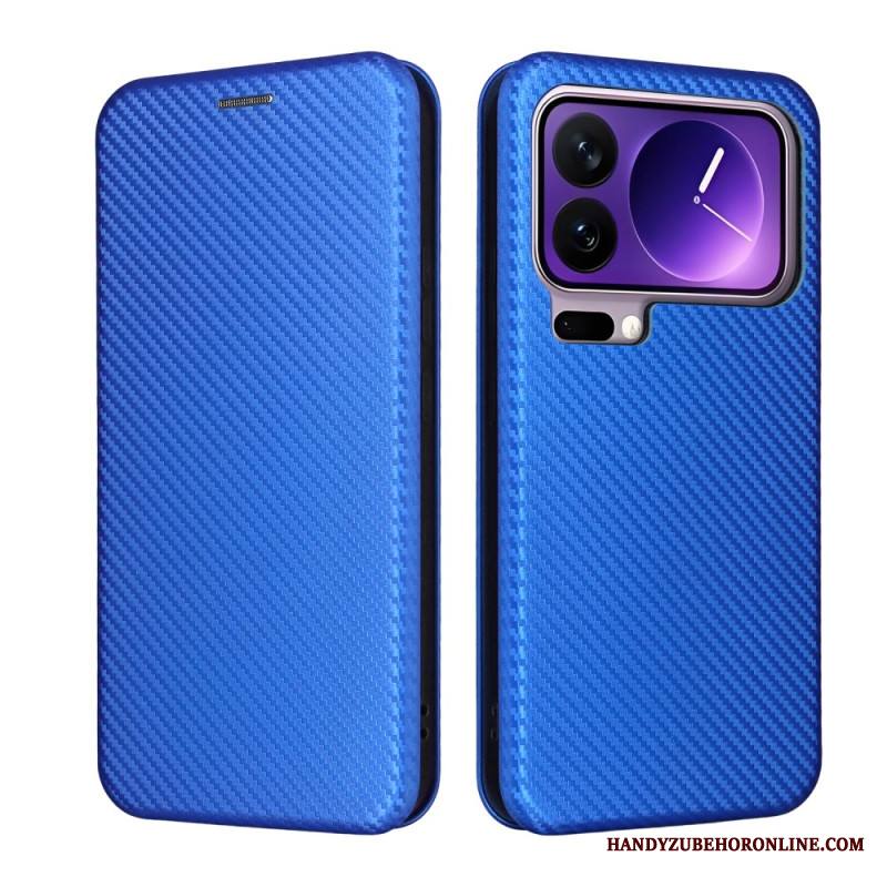 Nahkakotelo Xiaomi 17 Pro Max Hiilikuitu