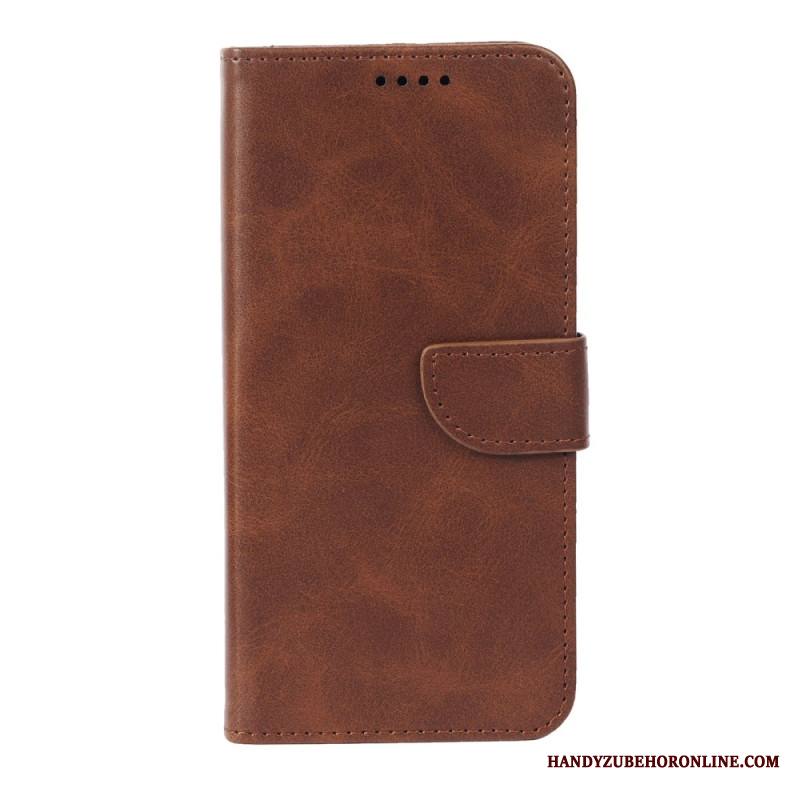 Nahkakotelo Xiaomi 17 Pro Max Jalusta Ja Magneettinen Suljin