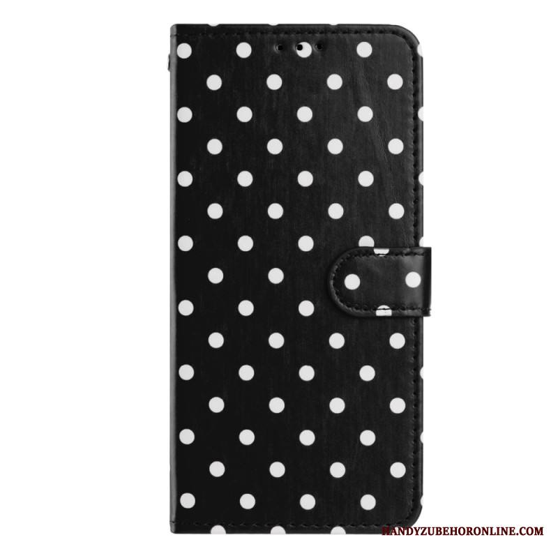 Nahkakotelo Xiaomi 17 Pro Max Pilkullinen Kuvio