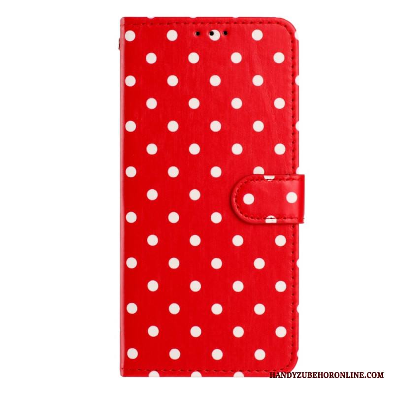 Nahkakotelo Xiaomi 17 Pro Max Pilkullinen Kuvio