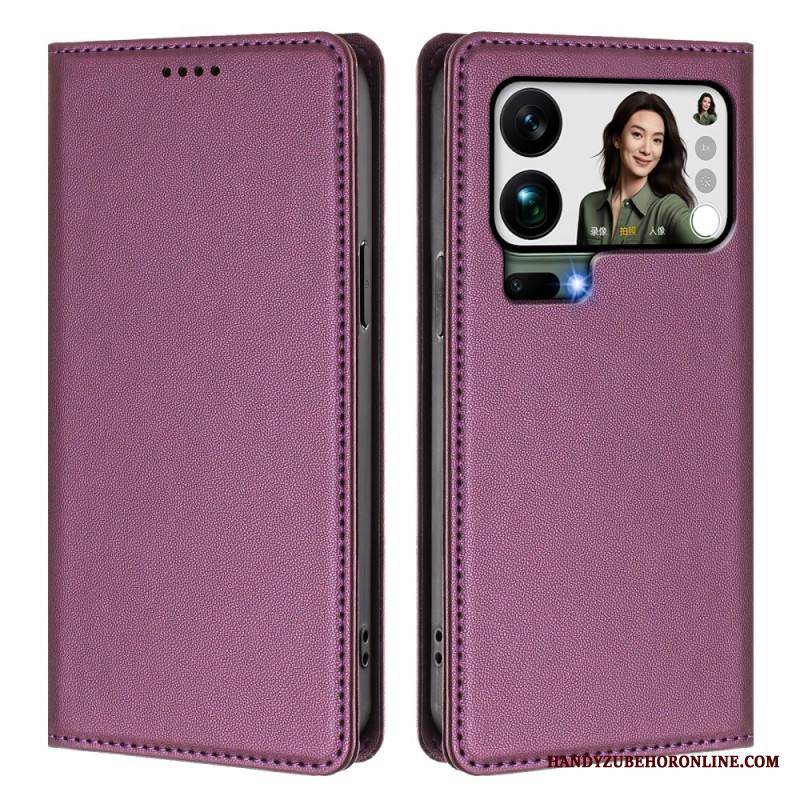 Nahkakotelo Xiaomi 17 Pro Max Puhelinkuoret Magneettinen Suljin Ja Rfid-suojaus