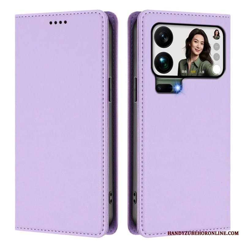 Nahkakotelo Xiaomi 17 Pro Max Puhelinkuoret Magneettinen Suljin Ja Rfid-suojaus