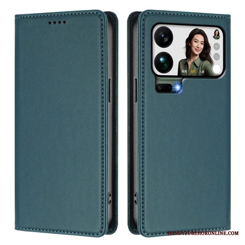 Nahkakotelo Xiaomi 17 Pro Max Puhelinkuoret Magneettinen Suljin Ja Rfid-suojaus