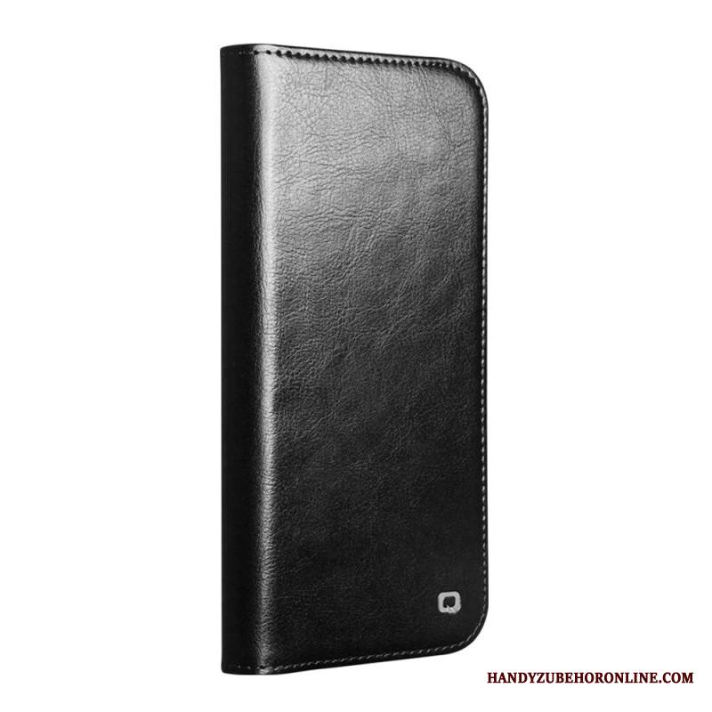 Nahkakotelo Xiaomi 17 Pro Max Qialino Aitoa Nahkaa Suojakuori