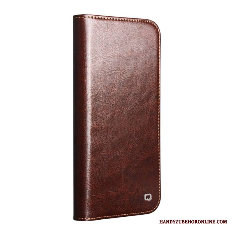 Nahkakotelo Xiaomi 17 Pro Max Qialino Aitoa Nahkaa Suojakuori