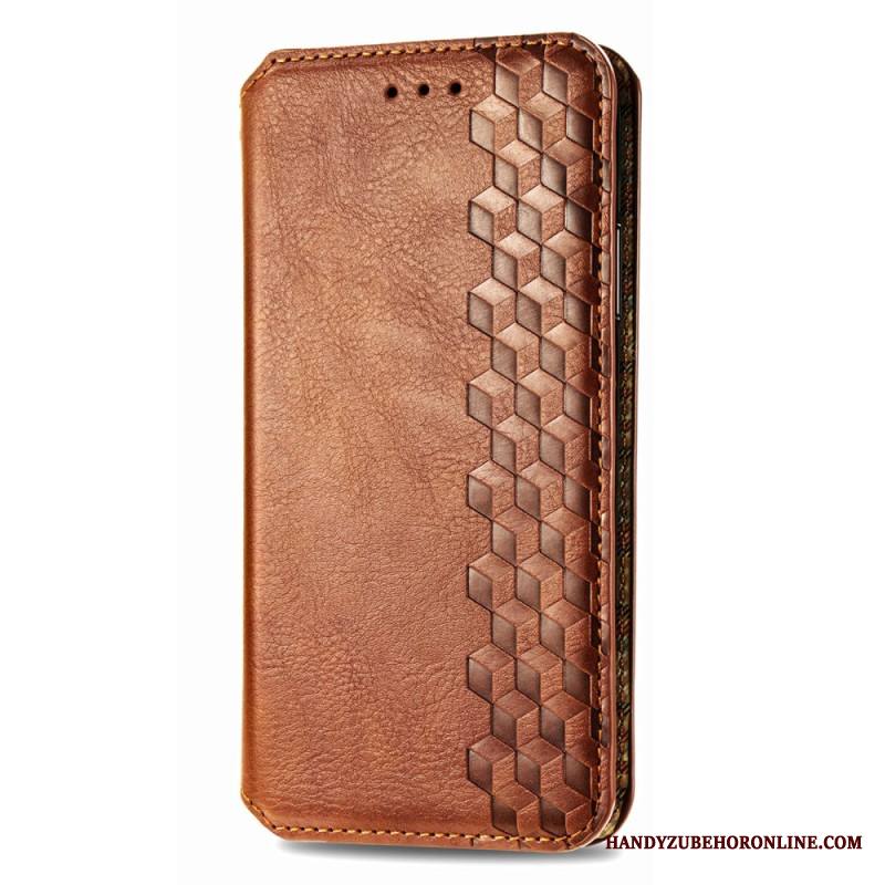 Nahkakotelo Xiaomi 17 Pro Puhelinkuoret Vintage-timanttikuvio