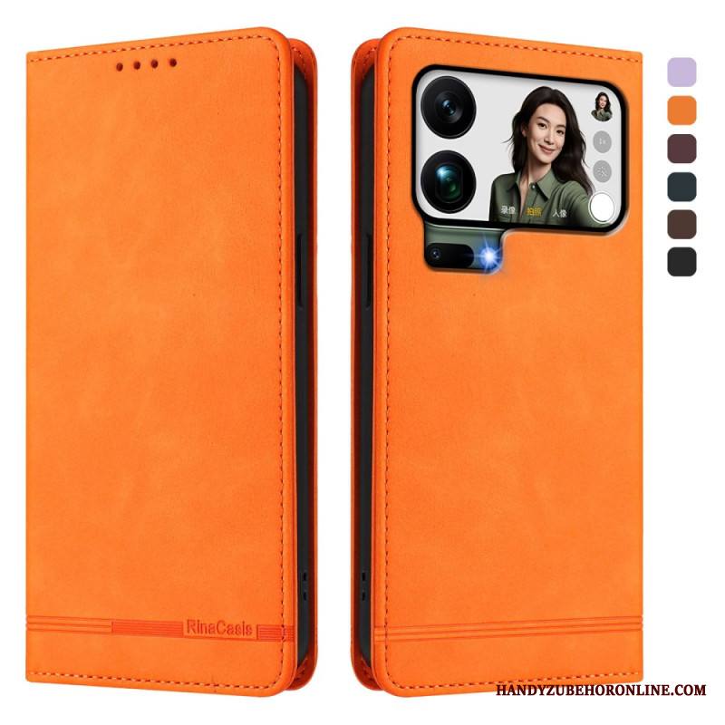 Nahkakotelo Xiaomi 17 Pro Rinacasis