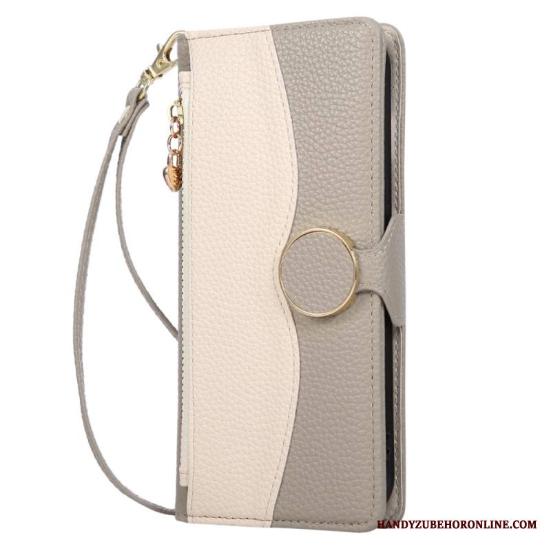 Nahkakotelo Xiaomi 17 Pro Vetoketjullinen Lompakko