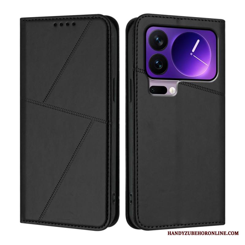 Nahkakotelo Xiaomi 17 Pro Viivakuvio