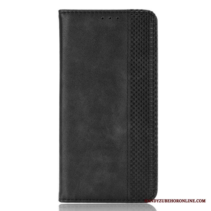 Nahkakotelo Xiaomi 17 Pro Vintage-reunus Suojakuori