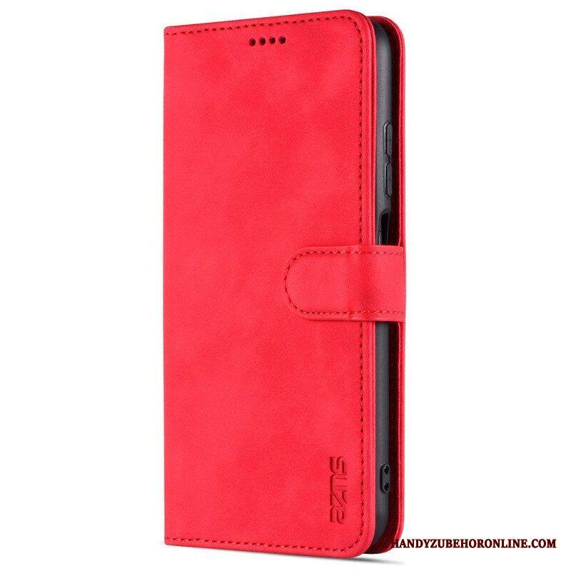 Nahkakotelo Xiaomi Redmi Note 10 5G Azns-nahkaefekti