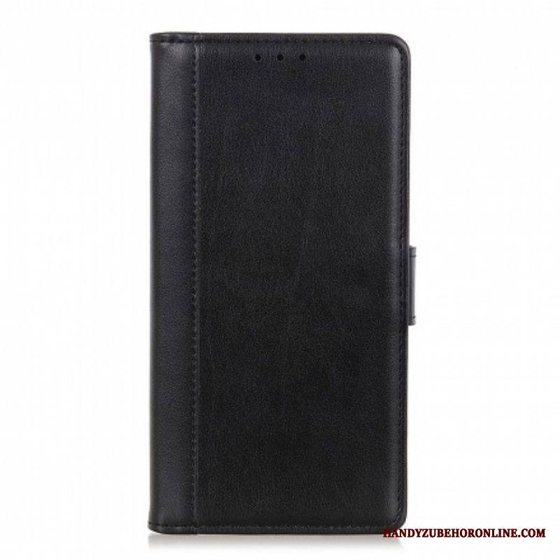 Nahkakotelo Xiaomi Redmi Note 10 Pro Split Leather -tyyli