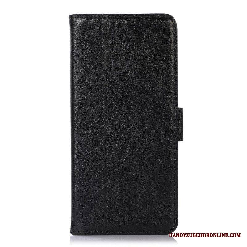 Nahkakotelo Xiaomi Redmi Note 11 / 11S Hienovarainen Ompelu