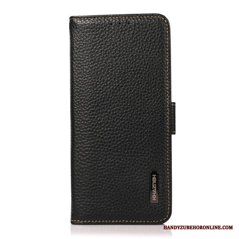 Nahkakotelo Xiaomi Redmi Note 11 Pro / 11 Pro 5G Aito Litchin Nahka Khazneh Rfid
