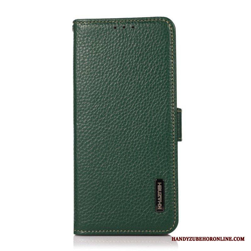 Nahkakotelo Xiaomi Redmi Note 11 Pro / 11 Pro 5G Aito Litchin Nahka Khazneh Rfid