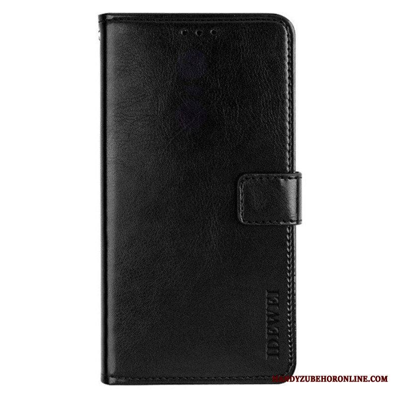 Nahkakotelo Xiaomi Redmi Note 12 Pro Nahkajäljitelmä Idewei