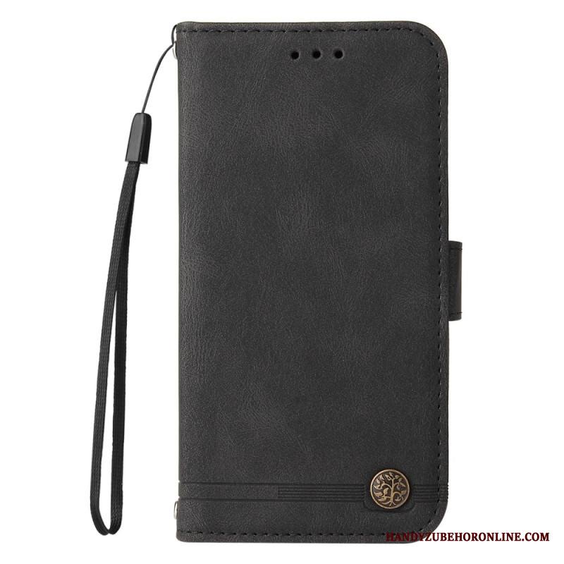 Nahkakotelo Xiaomi Redmi Note 14 4g Retroefekti