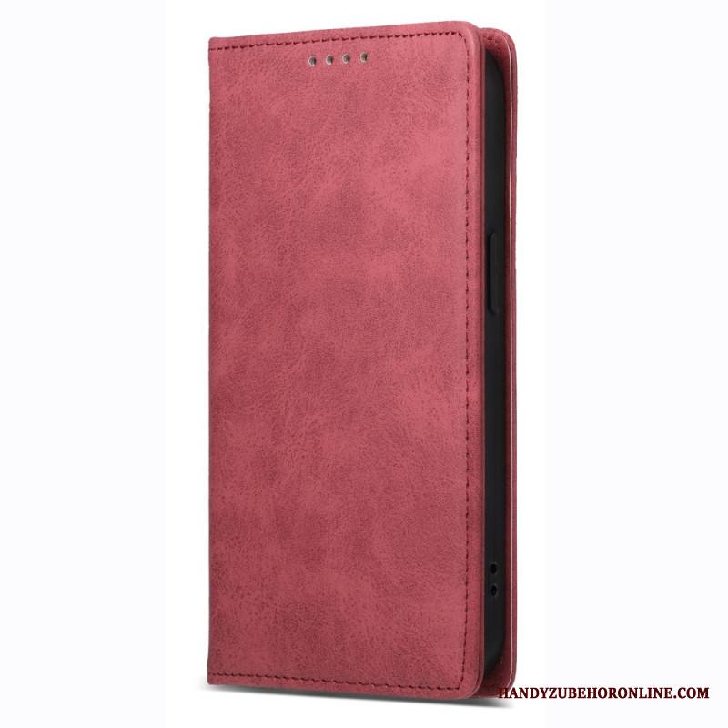 Nahkakotelo Xiaomi Redmi Note 14 4g Vintage Rfid-esto Suojakuori