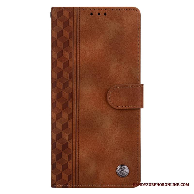 Nahkakotelo Xiaomi Redmi Note 14 5g Friisi Ja Niitit