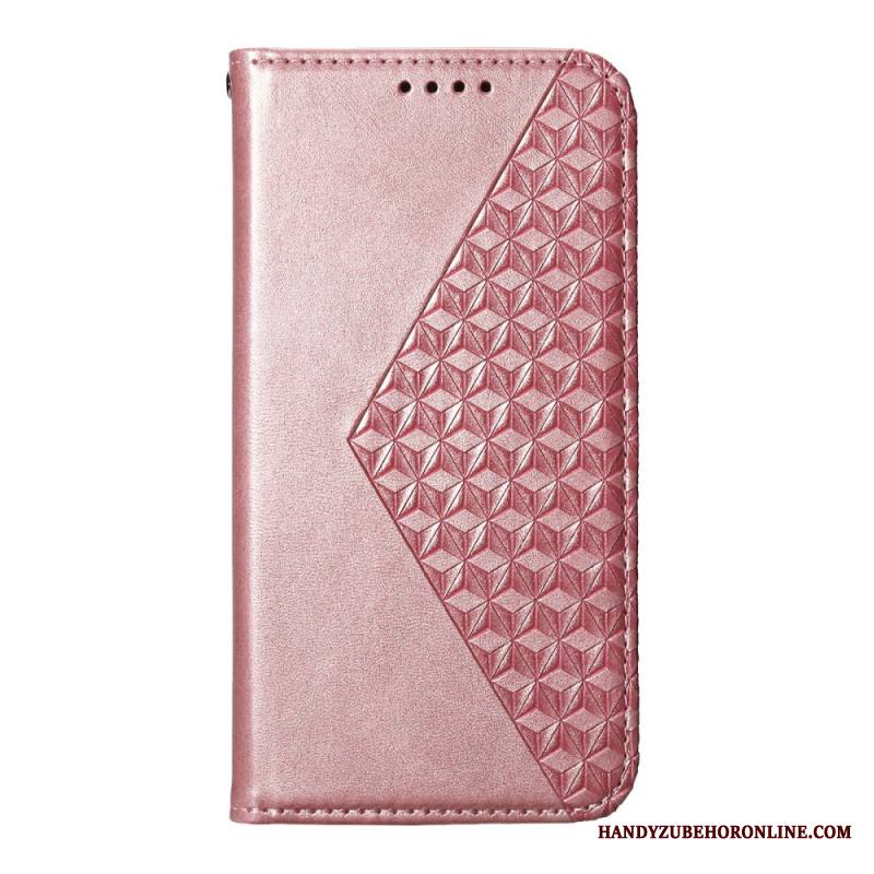 Nahkakotelo Xiaomi Redmi Note 14 5g Timanttikuvio