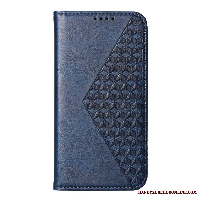 Nahkakotelo Xiaomi Redmi Note 14 5g Timanttikuvio