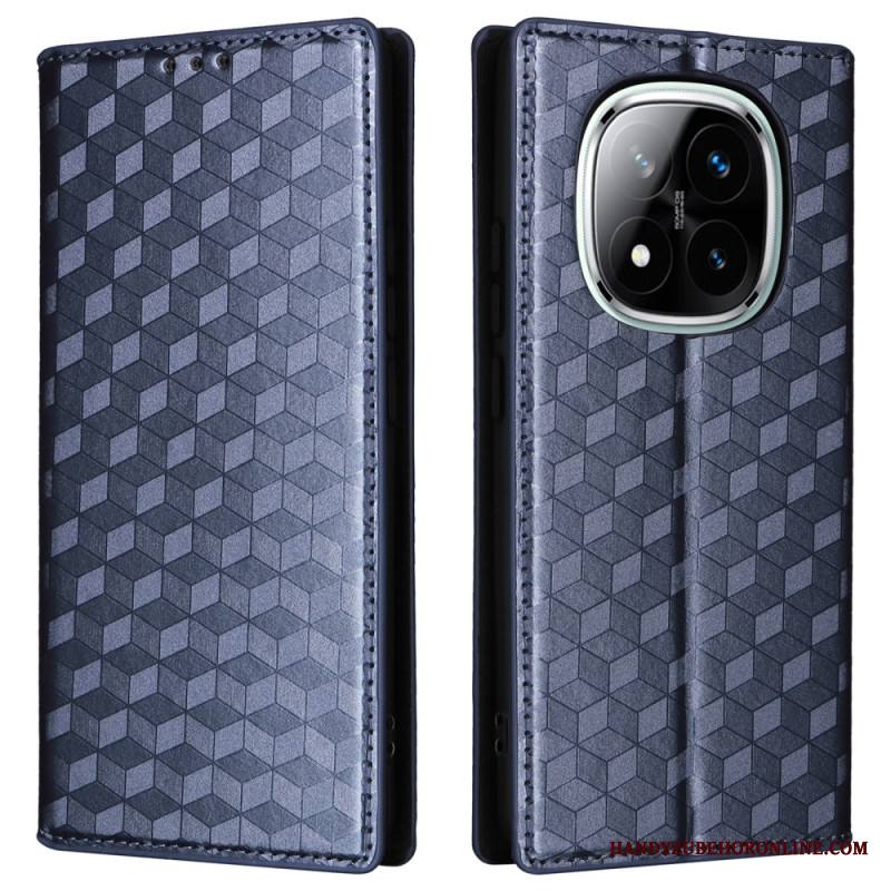 Nahkakotelo Xiaomi Redmi Note 14 Pro 4g 3d-timantit