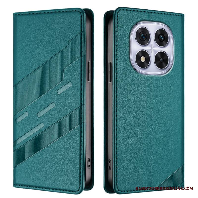 Nahkakotelo Xiaomi Redmi Note 14 Pro 4g Puhelinkuoret Punk-tyylinen