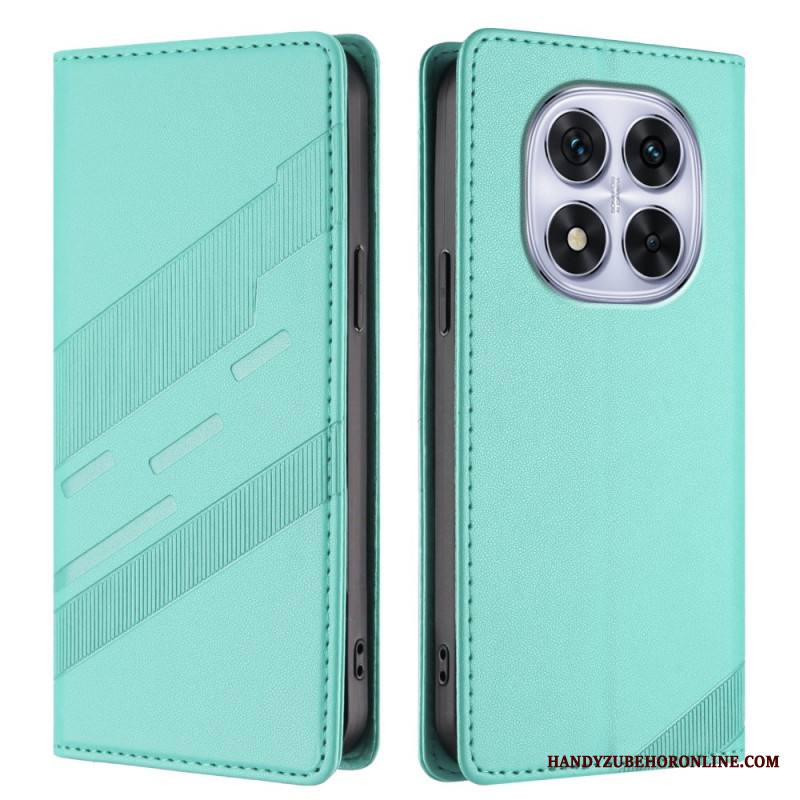 Nahkakotelo Xiaomi Redmi Note 14 Pro 4g Puhelinkuoret Punk-tyylinen