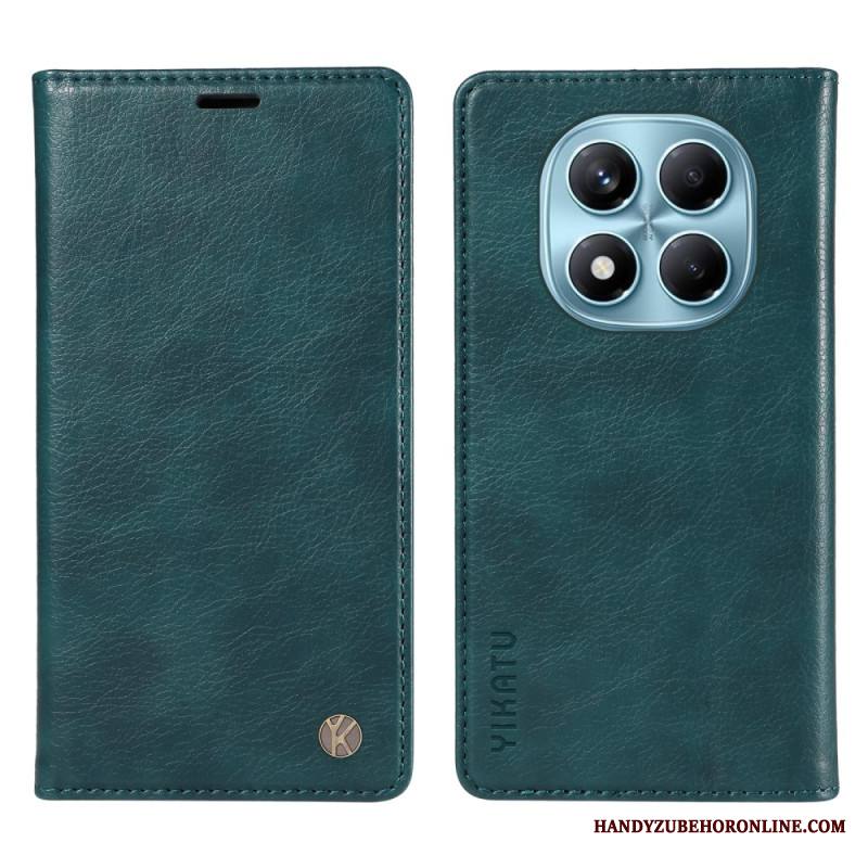 Nahkakotelo Xiaomi Redmi Note 14 Pro 4g Vintage Yikatu