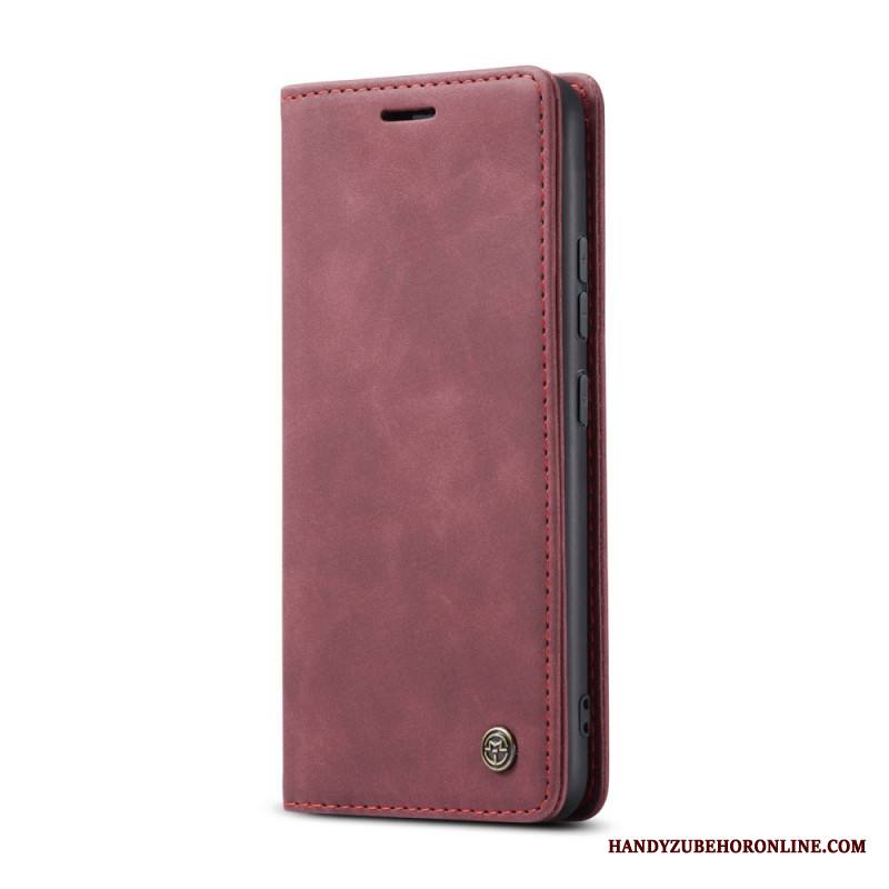 Nahkakotelo Xiaomi Redmi Note 14 Pro 5g Caseme-mokkanahkakuvio