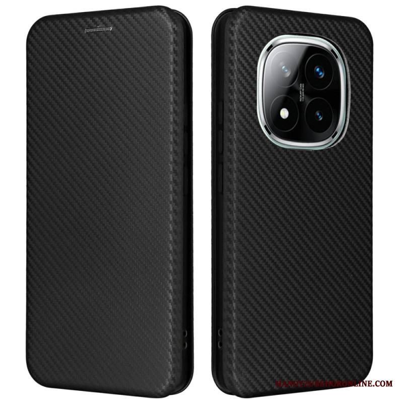 Nahkakotelo Xiaomi Redmi Note 14 Pro 5g Hiilikuitu