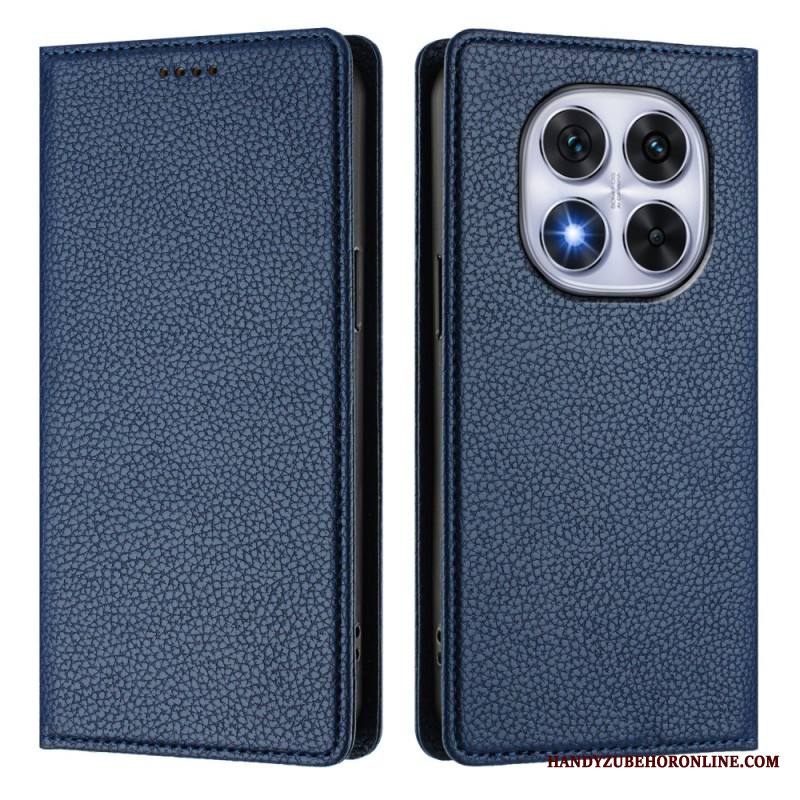 Nahkakotelo Xiaomi Redmi Note 14 Pro 5g Teksturoitu Rfid Suojakuori