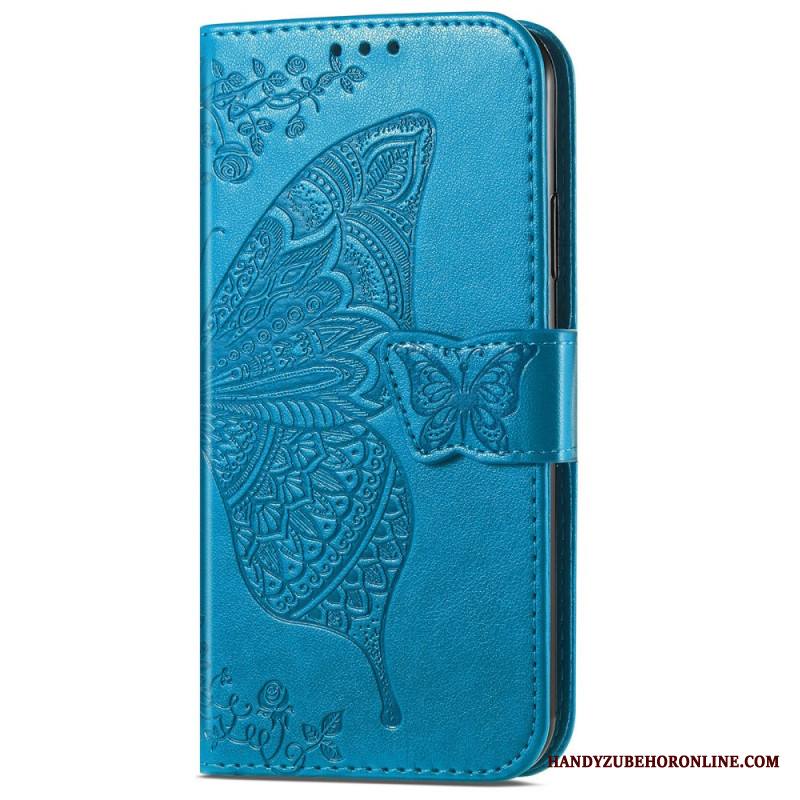 Nahkakotelo Xiaomi Redmi Note 14 Pro Plus 5g Barokkiperhonen