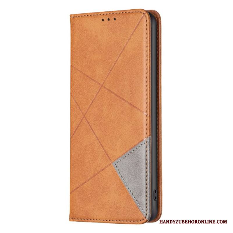 Nahkakotelo Xiaomi Redmi Note 14 Pro Plus 5g Geometrinen