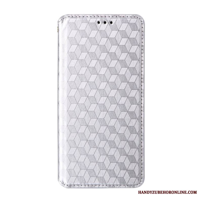 Nahkakotelo Xiaomi Redmi Note 14 Pro Plus 5g Kiiltävä 3d-kuvio