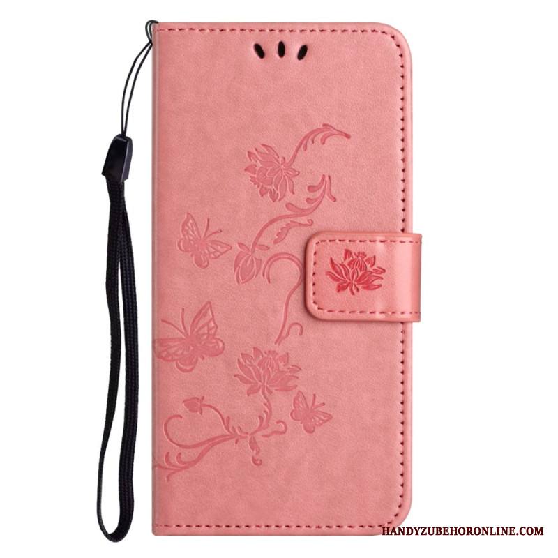 Nahkakotelo Xiaomi Redmi Note 14 Pro Plus 5g Kukat