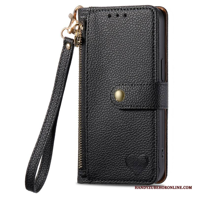 Nahkakotelo Xiaomi Redmi Note 14 Pro Plus 5g Pehmustettu Tasku Ja Rfid-suoja