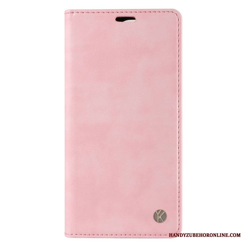 Nahkakotelo Xiaomi Redmi Note 14 Pro Plus 5g Vintage Ykatu Suojakuori