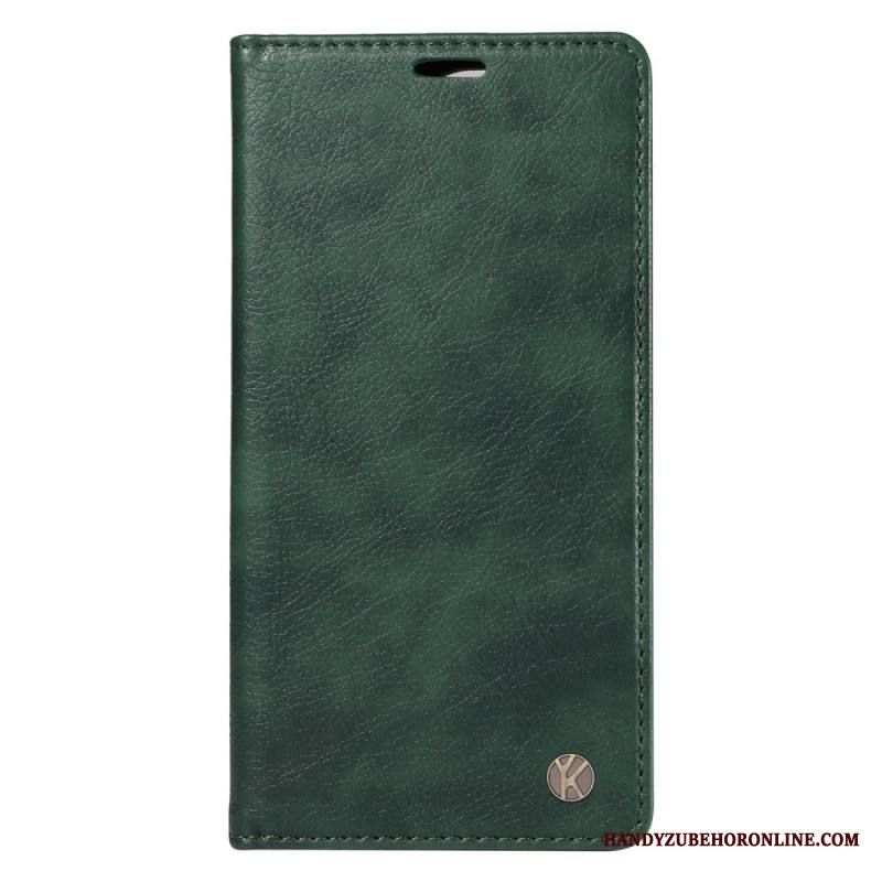 Nahkakotelo Xiaomi Redmi Note 14 Pro Plus 5g Vintage Ykatu Suojakuori