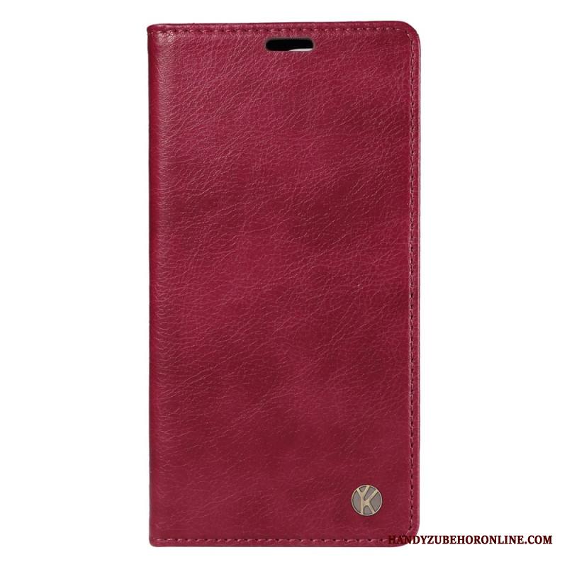 Nahkakotelo Xiaomi Redmi Note 14 Pro Plus 5g Vintage Ykatu Suojakuori