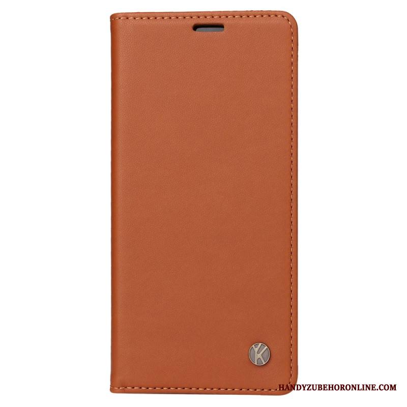 Nahkakotelo Xiaomi Redmi Note 14 Pro Plus 5g Yikatu Keinonahka