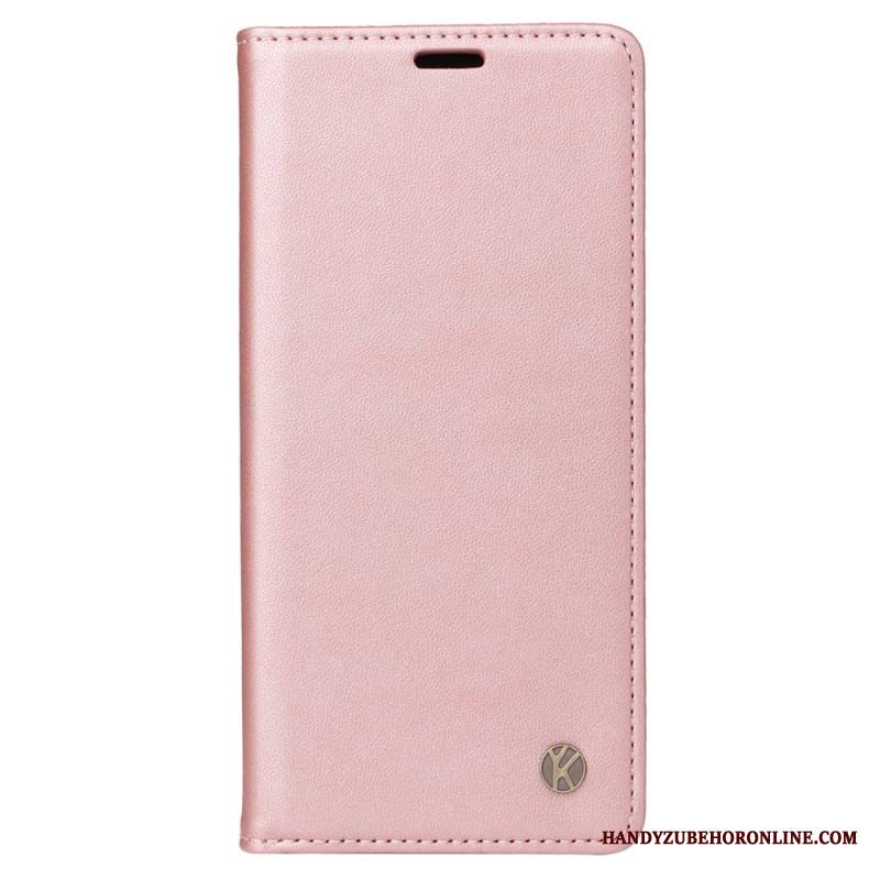 Nahkakotelo Xiaomi Redmi Note 14 Pro Plus 5g Yikatu Keinonahka