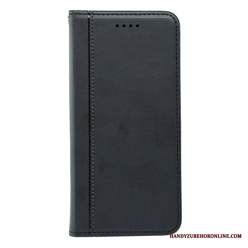 Nahkakotelo Xiaomi Redmi Note 14s Kanttinauha Ja Hihna